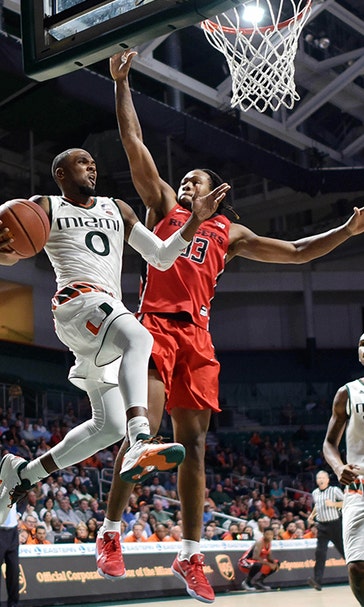 Miami hands Rutgers first loss of season in ACC/Big Ten Challenge